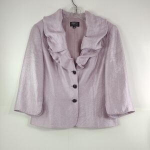 Adrianna papell evening women's jacket size (10)